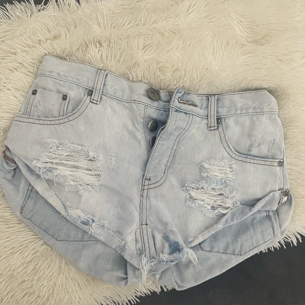 One teaspoon bandits light denim